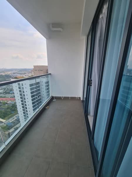 Service Residence for Rent at Symphony Tower (Menara Simfoni) - Melvin . - Balcony - PropertyGuru.com.my
