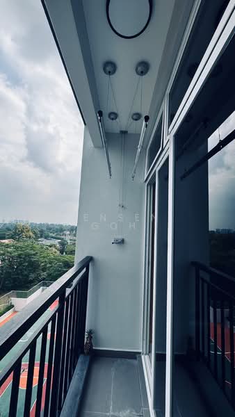 Service Residence for Rent at TRELLIS RESIDENCES - Jensen Goh - Balcony - PropertyGuru.com.my