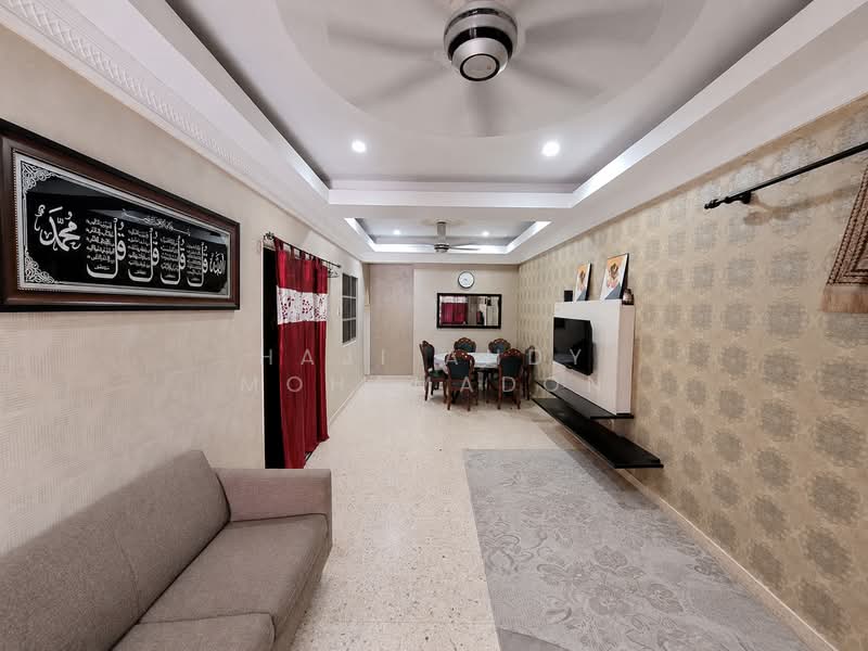 1-storey Terraced House for Sale in Taman Rinting (Masai) - Haji Andy Mohamadon - Living Room - PropertyGuru.com.my