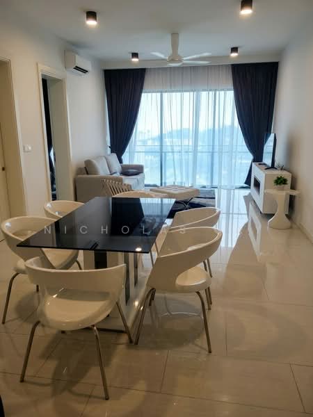 Condominium for Rent at One Central Park - Nicholas Gay - Living Room - PropertyGuru.com.my