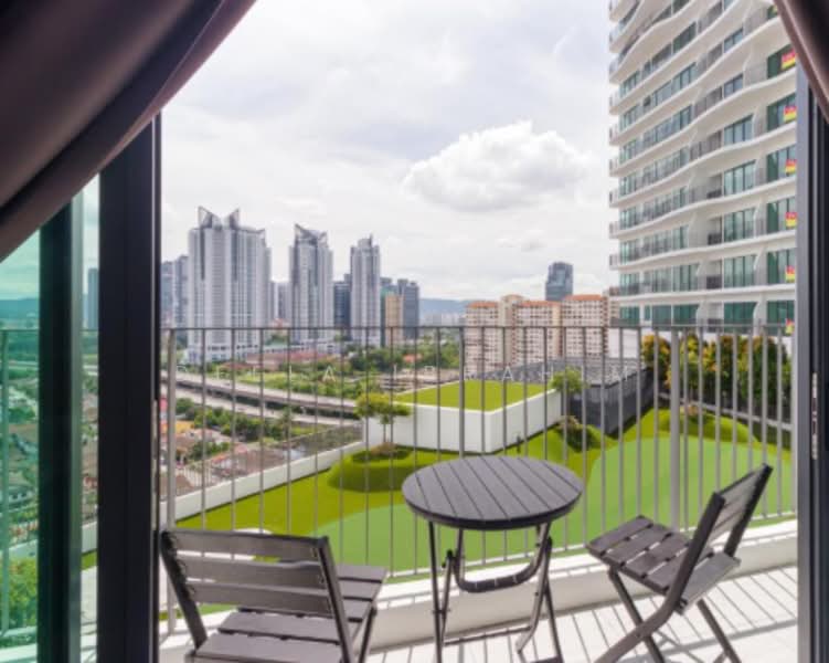 Service Residence for Rent at Datum Jelatek Residence - Deela Ibrahim - Balcony - PropertyGuru.com.my