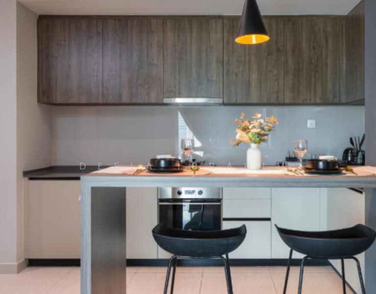 Service Residence for Rent at Datum Jelatek Residence - Deela Ibrahim - Kitchen - PropertyGuru.com.my