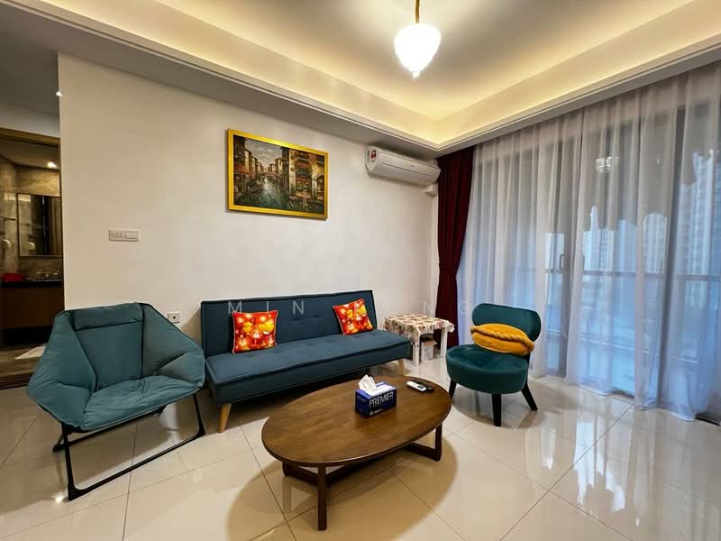 Service Residence for Rent at R&F Princess Cove Phase 1 - Min Kong - Living Room - PropertyGuru.com.my