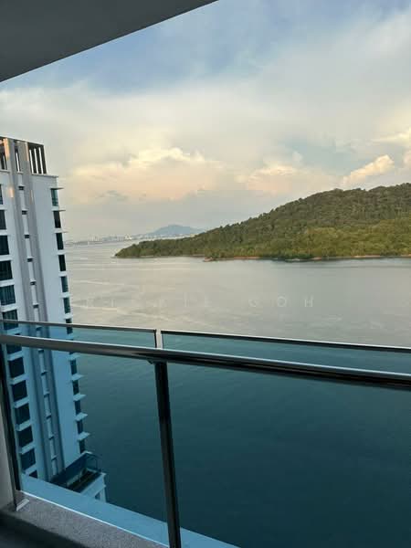 Kondominium untuk Disewa di Queens Residences Q1 @ Queens Waterfront - Rickie Goh - Balcony - PropertyGuru.com.my