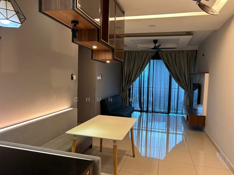 Servis Apartment untuk Dijual di KL Traders Square - Chun Wei - Living Room - PropertyGuru.com.my