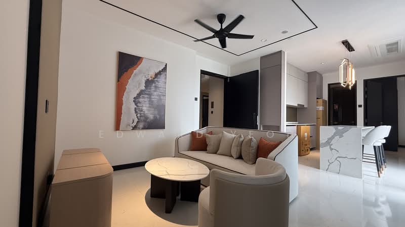Servis Apartment untuk Disewa di Skylon Residences - Edward Yeoh - Living Room - PropertyGuru.com.my
