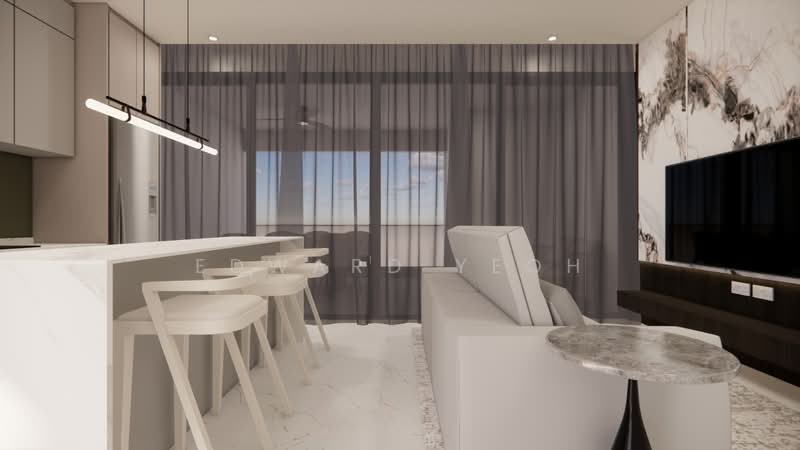 Servis Apartment untuk Disewa di Skylon Residences - Edward Yeoh - Living Room - PropertyGuru.com.my
