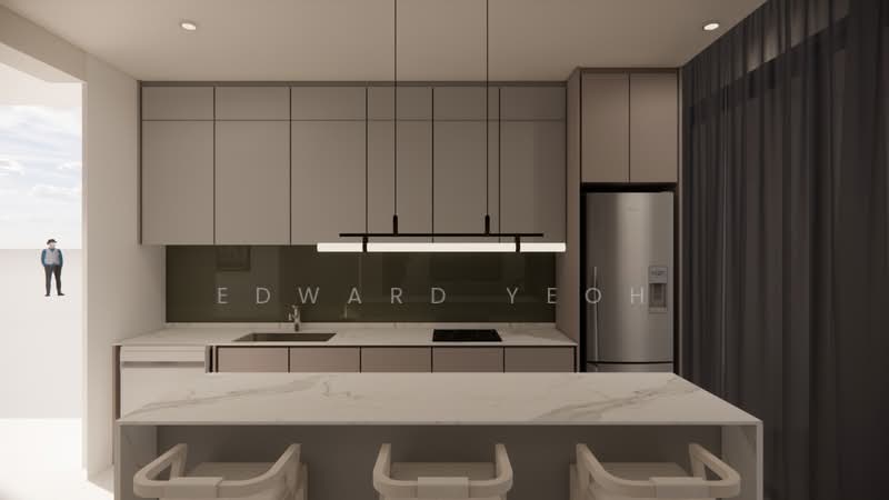 Servis Apartment untuk Disewa di Skylon Residences - Edward Yeoh - Kitchen - PropertyGuru.com.my