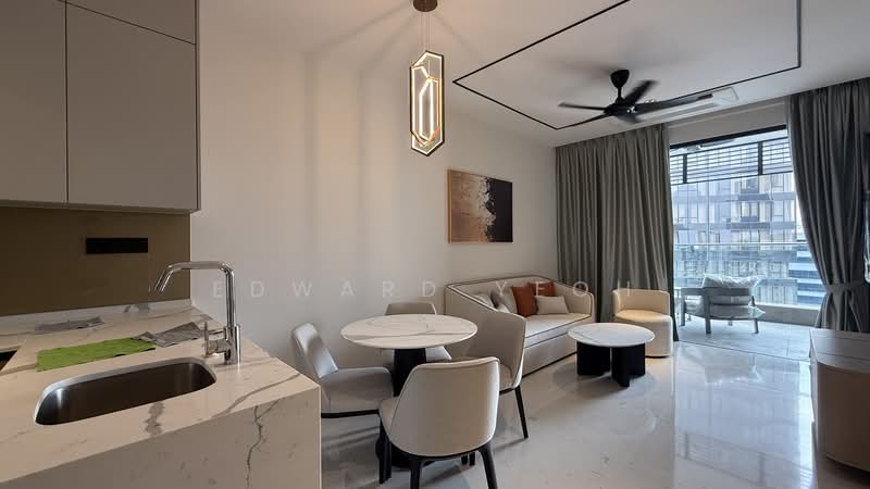 Servis Apartment untuk Disewa di Skylon Residences - Edward Yeoh - Living Room - PropertyGuru.com.my