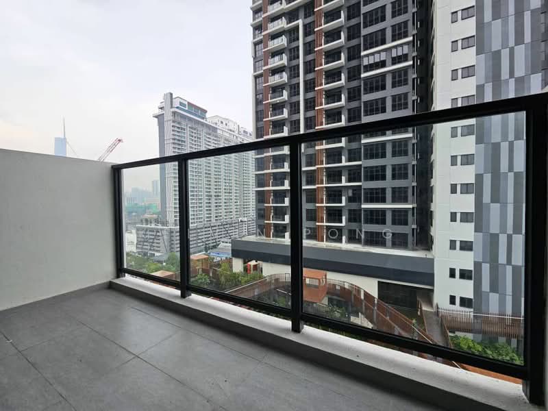 Servis Apartment untuk Dijual di Trion 2 @ KL - Kelvin Pong - Balcony - PropertyGuru.com.my