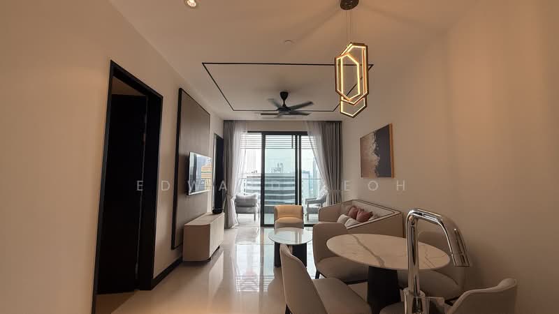 Servis Apartment untuk Disewa di Skylon Residences - Edward Yeoh - Living Room - PropertyGuru.com.my