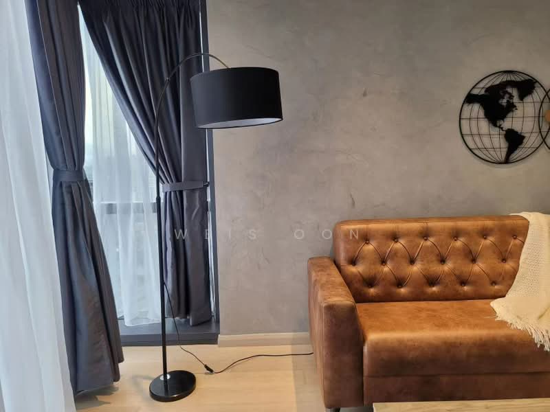 Service Residence for Sale at Star Residences Two - Weis Oon - Living Room - PropertyGuru.com.my