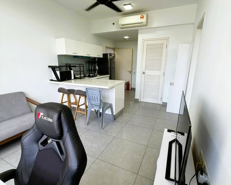 Servis Apartment untuk Disewa di Kanvas SOHO - Lok Teh - Living Room - PropertyGuru.com.my