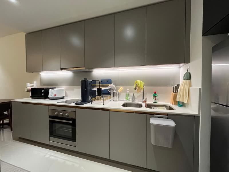 Servis Apartment untuk Disewa di Residensi Solaris Parq - EK Chai - Kitchen - PropertyGuru.com.my