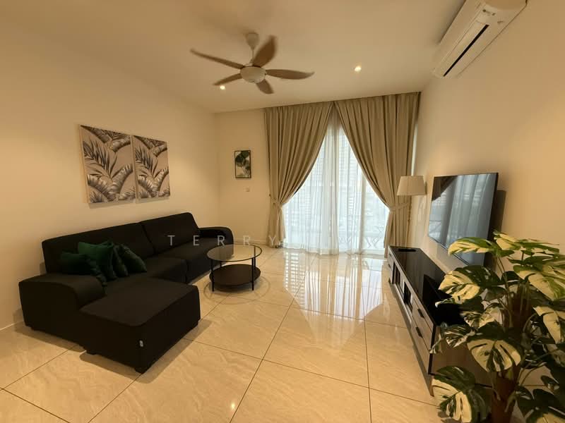 Servis Apartment untuk Disewa di Quill Residence - Terry Law - Living Room - PropertyGuru.com.my