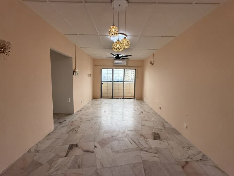 Apartment for Rent at Pangsapuri Saraka - Joey Wong - Living Room - PropertyGuru.com.my