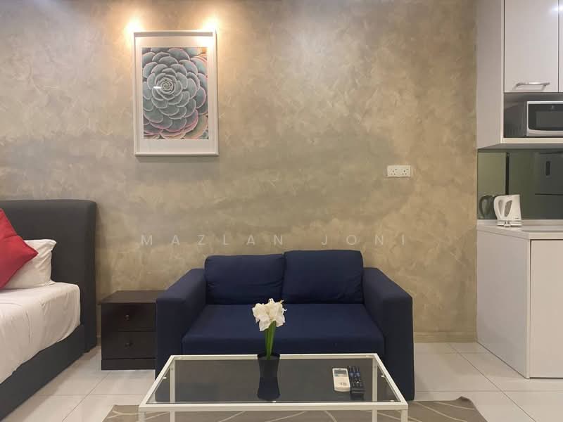 Servis Apartment untuk Disewa di Mercu Summer Suites - Mazlan Joni - Living Room - PropertyGuru.com.my