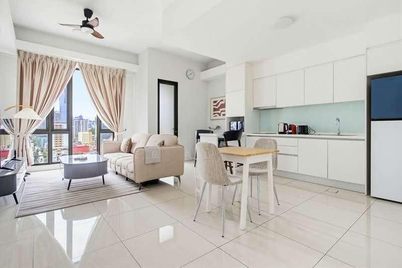 Kondominium untuk Disewa di The Sentral Suites - Ameer Ali Abas - Living Room - PropertyGuru.com.my
