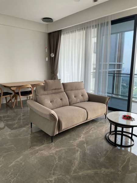 Service Residence for Sale at Park Regent @Desa Park City - SY YAP - Living Room - PropertyGuru.com.my
