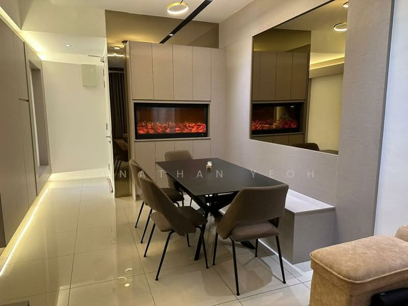 Servis Apartment untuk Disewa di Serviced Residence @ Fera Residence @ The Quartz WM - Jonathan Yeoh - Dining Room - PropertyGuru.com.my