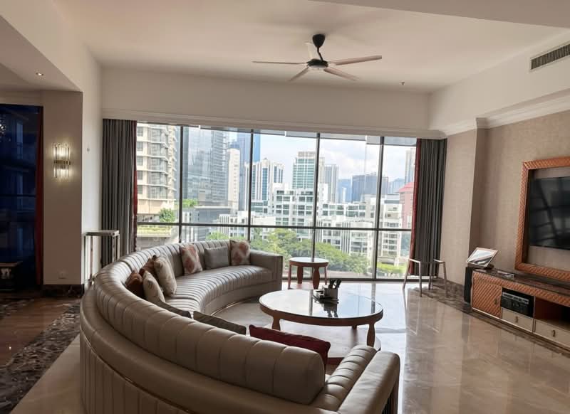 Servis Apartment untuk Disewa di Suria Stonor - Jacky Yong - Living Room - PropertyGuru.com.my
