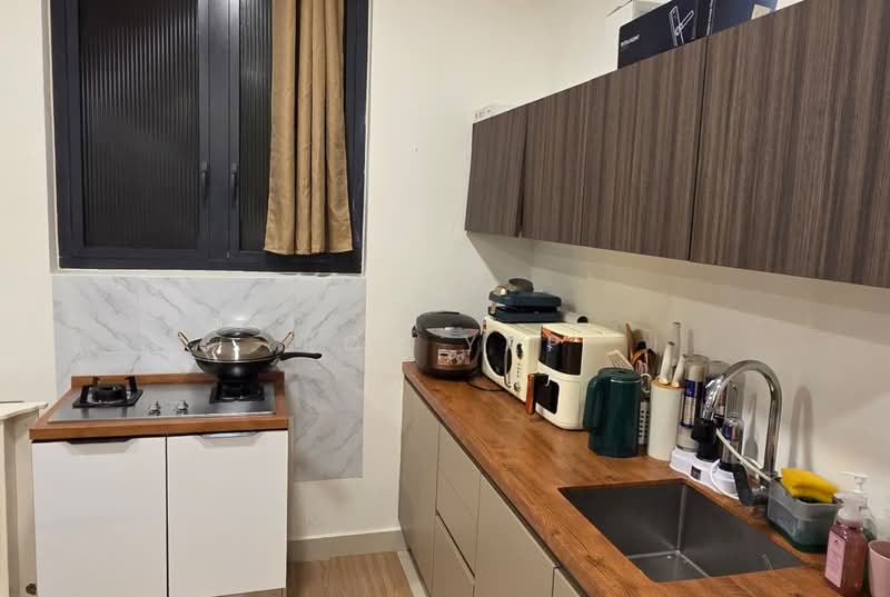 Servis Apartment untuk Dijual di Henna Residence  @ The Quartz WM - Ron Yap - Kitchen - PropertyGuru.com.my