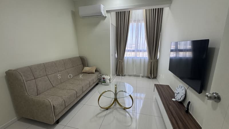 Service Residence for Rent at Horizon Suites - Sok San Tun - Living Room - PropertyGuru.com.my