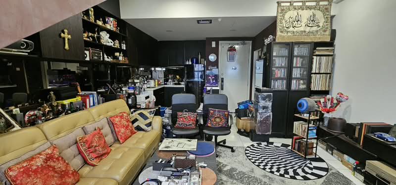 Service Residence for Sale at Arte Mont Kiara - Ares Lim - Living Room - PropertyGuru.com.my