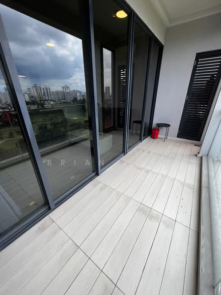 Service Residence for Rent at Twin Arkz - Brian Tiew - Balcony - PropertyGuru.com.my
