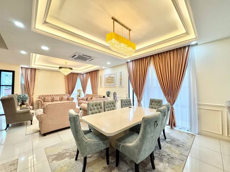 Rumah Teres 2 Tingkat untuk Dijual di U12, Taman Cahaya Alam (Shah Alam) - Syahrim Naim - Living Room - PropertyGuru.com.my
