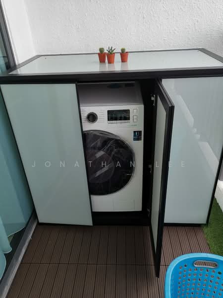 Service Residence for Sale at 8Scape Residence @ Sutera - Jonathan Lee - Balcony - PropertyGuru.com.my