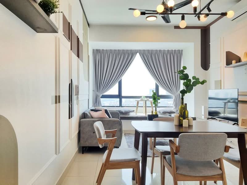 Service Residence for Rent at Greenfield Residence - Yam Yi Han - Living Room - PropertyGuru.com.my