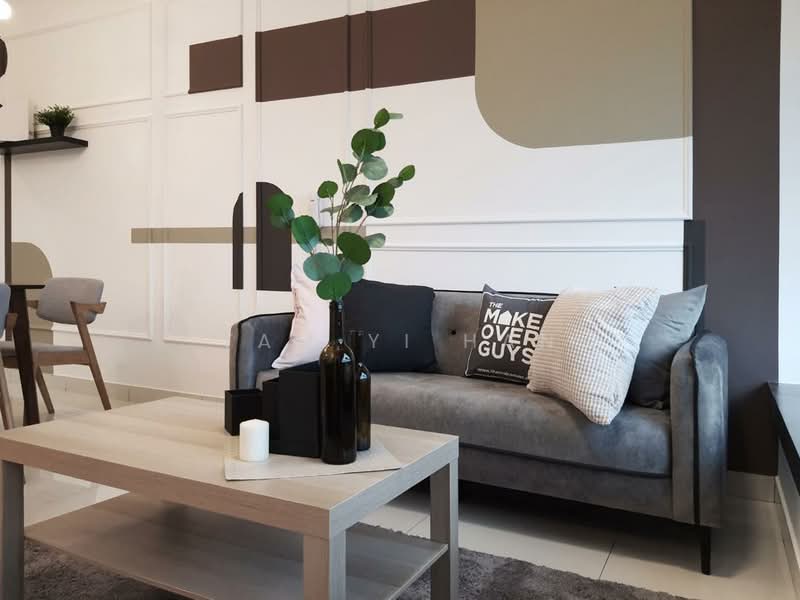 Service Residence for Rent at Greenfield Residence - Yam Yi Han - Living Room - PropertyGuru.com.my