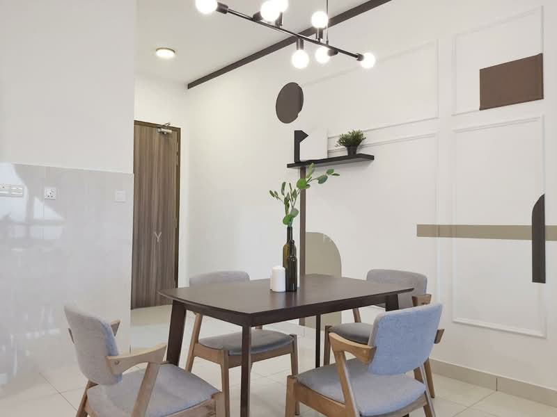 Service Residence for Rent at Greenfield Residence - Yam Yi Han - Dining Room - PropertyGuru.com.my