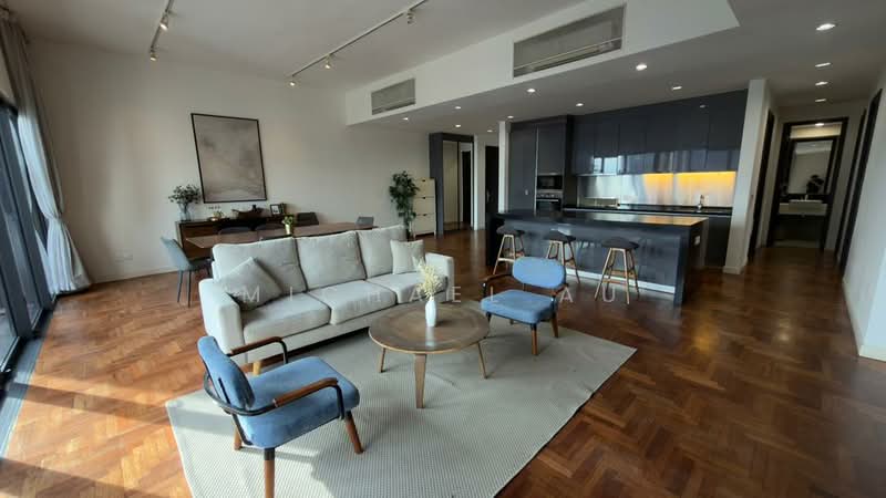 Service Residence for Rent at The Mews - Michael Au - Living Room - PropertyGuru.com.my