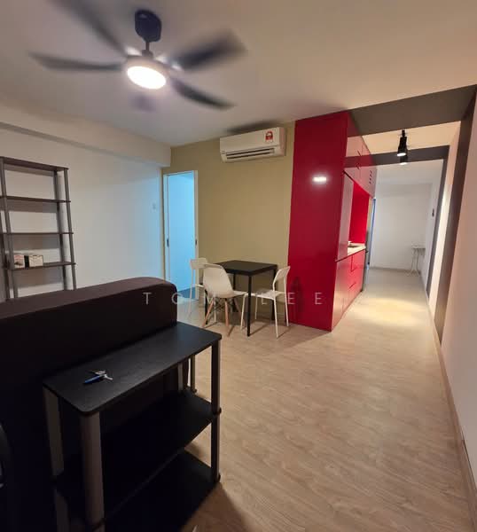 Service Residence for Rent at Halo Sunday @ Empire City - Tom Lee - Living Room - PropertyGuru.com.my