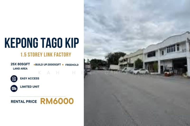 Kilang untuk Disewa di Bandar Sri Damansara (Selangor) - Kah Hee Chong - Exterior - PropertyGuru.com.my