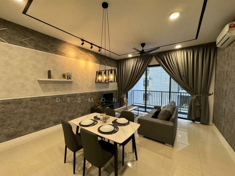 Condominium for Rent at One Cochrane Residence - Desmond Low - Living Room - PropertyGuru.com.my