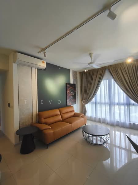 Servis Apartment untuk Disewa di Sunway Belfield - Trevor Chai - Living Room - PropertyGuru.com.my
