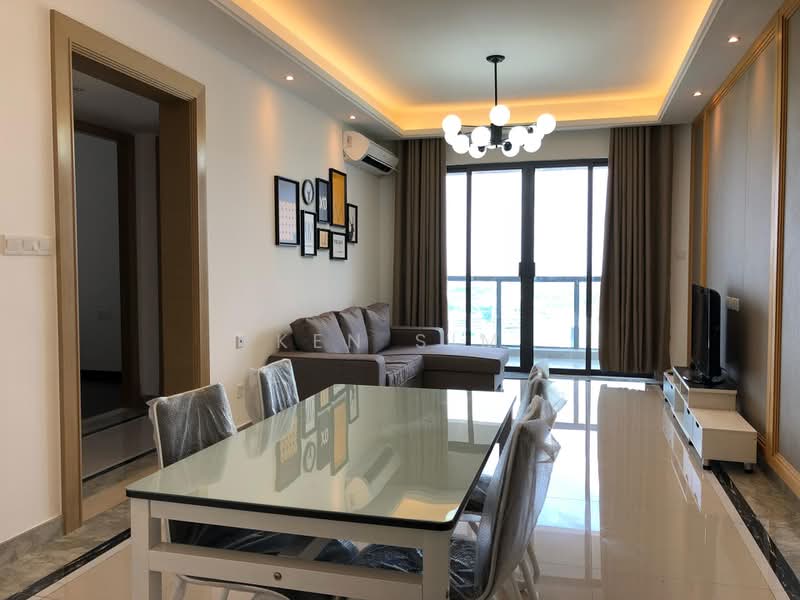 Service Residence for Rent at R&F Princess Cove Phase 1 - Ken Sim - Living Room - PropertyGuru.com.my