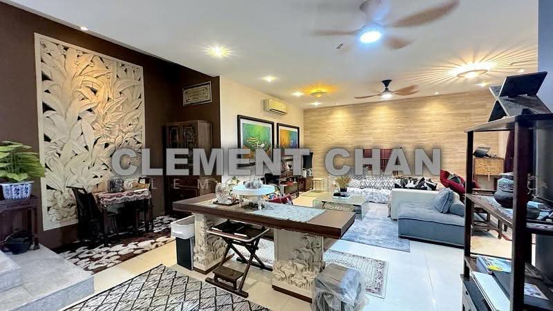 Rumah Teres untuk Dijual di Bukit Rahman Putra (Sungai Buloh) - Clement Chan - Living Room - PropertyGuru.com.my