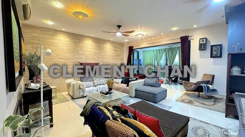 Rumah Teres untuk Dijual di Bukit Rahman Putra (Sungai Buloh) - Clement Chan - Living Room - PropertyGuru.com.my