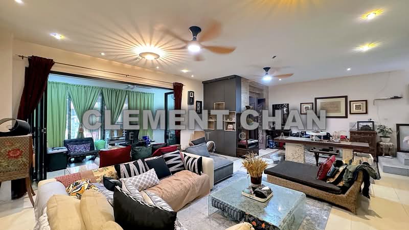 Rumah Teres untuk Dijual di Bukit Rahman Putra (Sungai Buloh) - Clement Chan - Living Room - PropertyGuru.com.my
