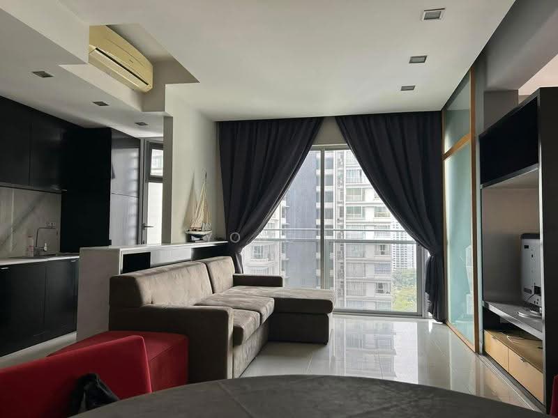 Service Residence for Sale at Verve Suites - Yong . - Living Room - PropertyGuru.com.my