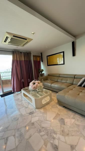 Condominium for Sale at Sea Range Tower - Aswad . - Living Room - PropertyGuru.com.my