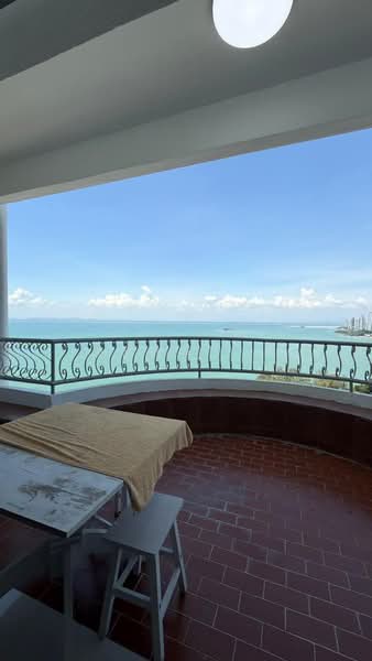 Condominium for Sale at Sea Range Tower - Aswad . - Balcony - PropertyGuru.com.my