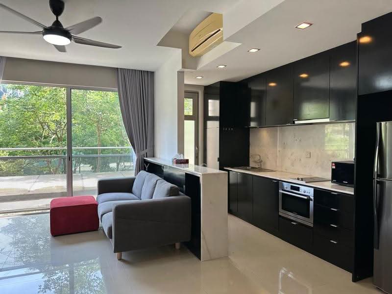 Service Residence for Sale at Verve Suites - Yong . - Living Room - PropertyGuru.com.my