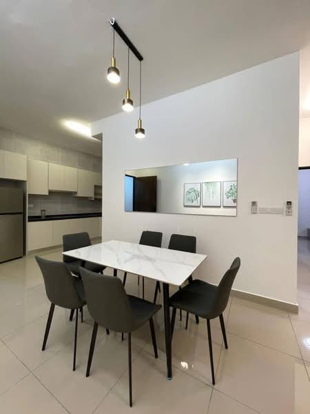 Service Residence for Sale at Twin Tower Residence - Xin Yi - Dining Room - PropertyGuru.com.my