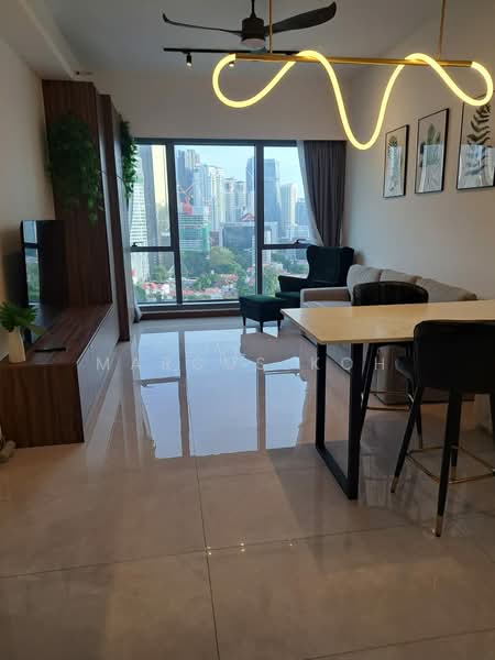 Service Residence for Rent at Core Residence @ TRX - Marcus Koh - Living Room - PropertyGuru.com.my