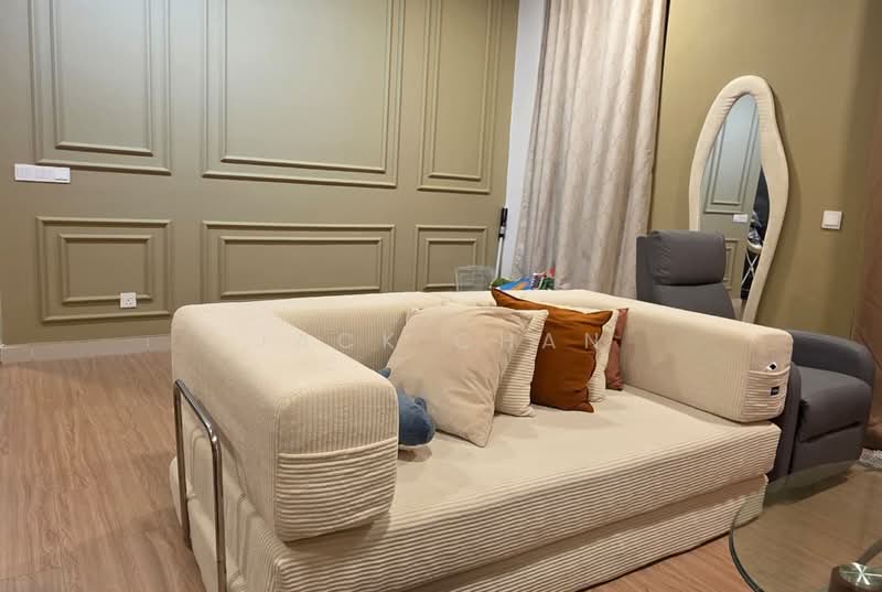 Servis Apartment untuk Dijual di Henna Residence  @ The Quartz WM - Jack Chan - Living Room - PropertyGuru.com.my